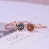Women's Open Bangle Quartz Watch: Elegant and Simple Design