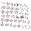 30pcs/lot No Fade Charms 316 Stainless Steel Butterfly tree heart Charms handmade Craft pendant Jewelry Making,DIY for necklace