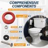 Toilet Tanks Fastener Kits With Rubber Gaskets Rustproof Stainless Steel Bolts For Secure Toilet Tanks To Bowl Repair Kits