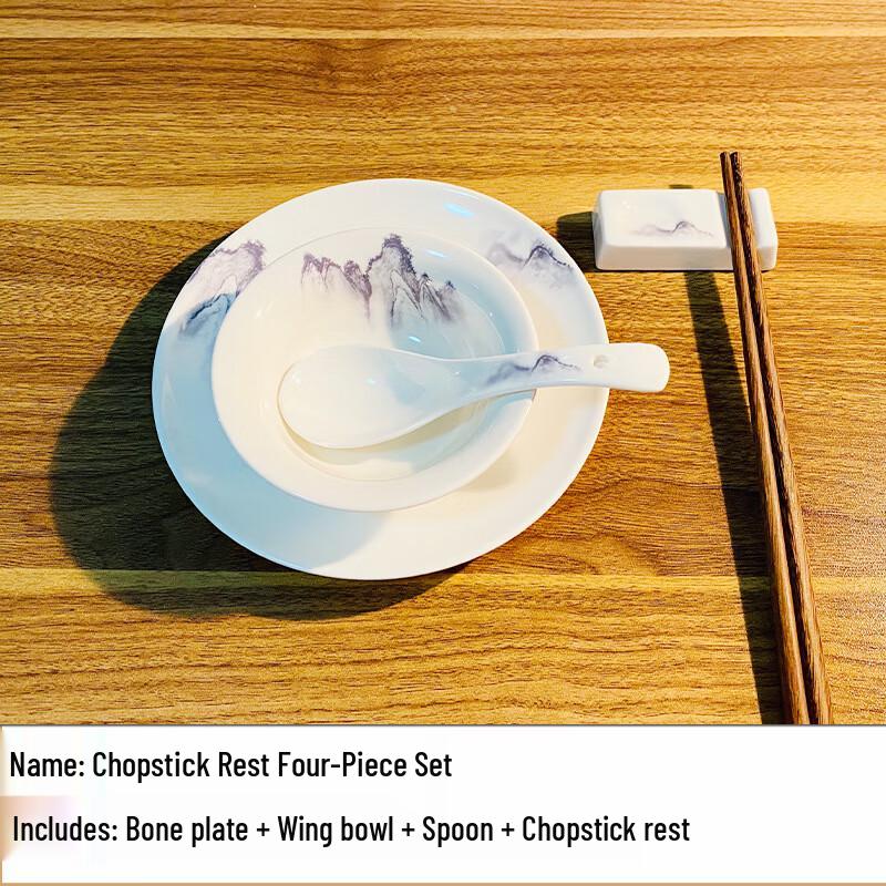 Керамический набор подставок для палочек «Пять Великих Гор»