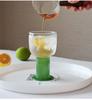 Cute Colored Glass Mug Transparent GLass Cups  Cocktail Brandy Wine Glass Domestic Coffee Milk Juice Glasses