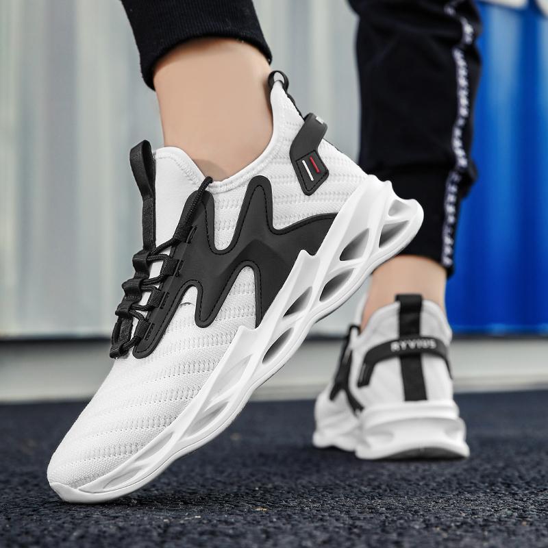 New Arrivals Men Shoes Comfortable Sneakers Breathable Running Shoes For Men Mesh Tenis Sport Shoes Waling Sneakers Fashion