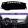 Car Inner Dashboard DashMat Cover Mat For Nissan Kicks 2016 2017 2018