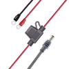 4th Gen 18 Gauge High Current DC Charging Cable with Mini Fuse Terminal