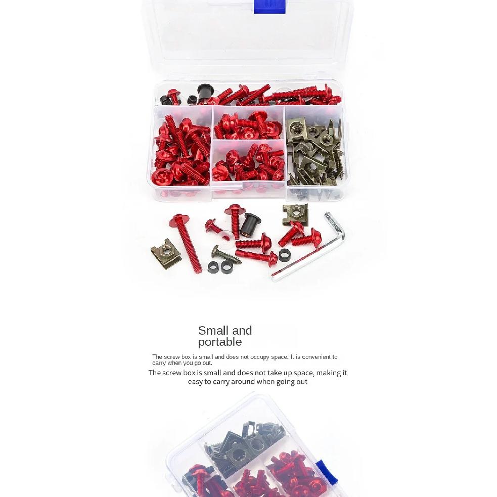 177PCS Motorcycle Screws Nut Kit For DUCATI Scrambler 800 MONSTER 696 937 821 Multistrada 1200S V4S Desert X Fairing Protector