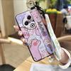 Dirt-resistant Anti-knock Phone Case For Tecno Spark30 4G/KL6 Silicone Anti-dust Phone Holder Wristband Ring Cute