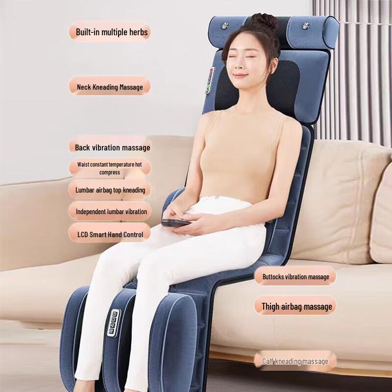AUX Full Back Shiatsu Massage Cushion CN plug (adapter included)