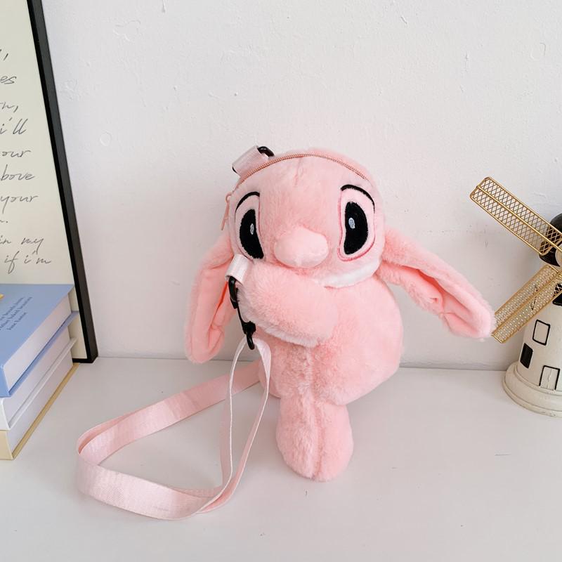 2025 Cute Plush Furry Crossbody Backpack for Little Girls