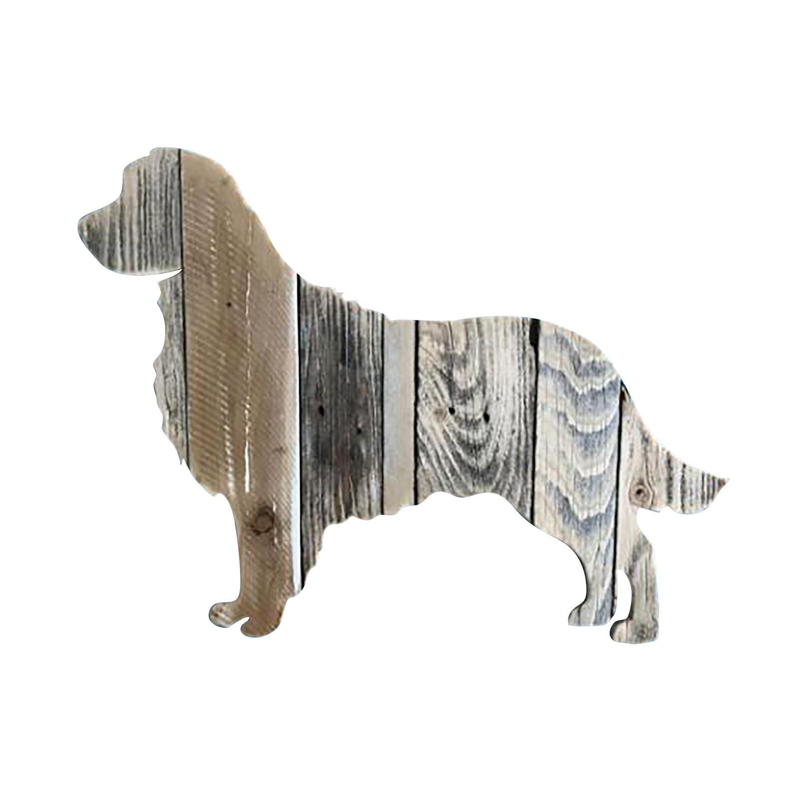 

Семейные изделия из дерева для домашних животных, ремесленные украшения стен, семейный орнамент для резьбы по дереву