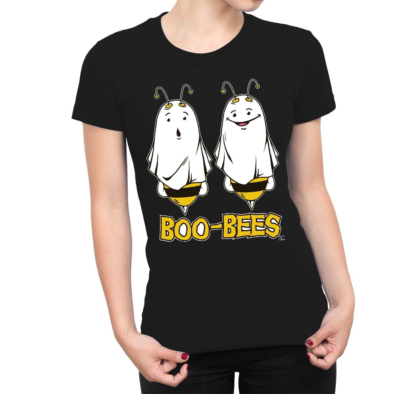 1Tee Womens Boo-Bee Ghosts T-Shirt XL