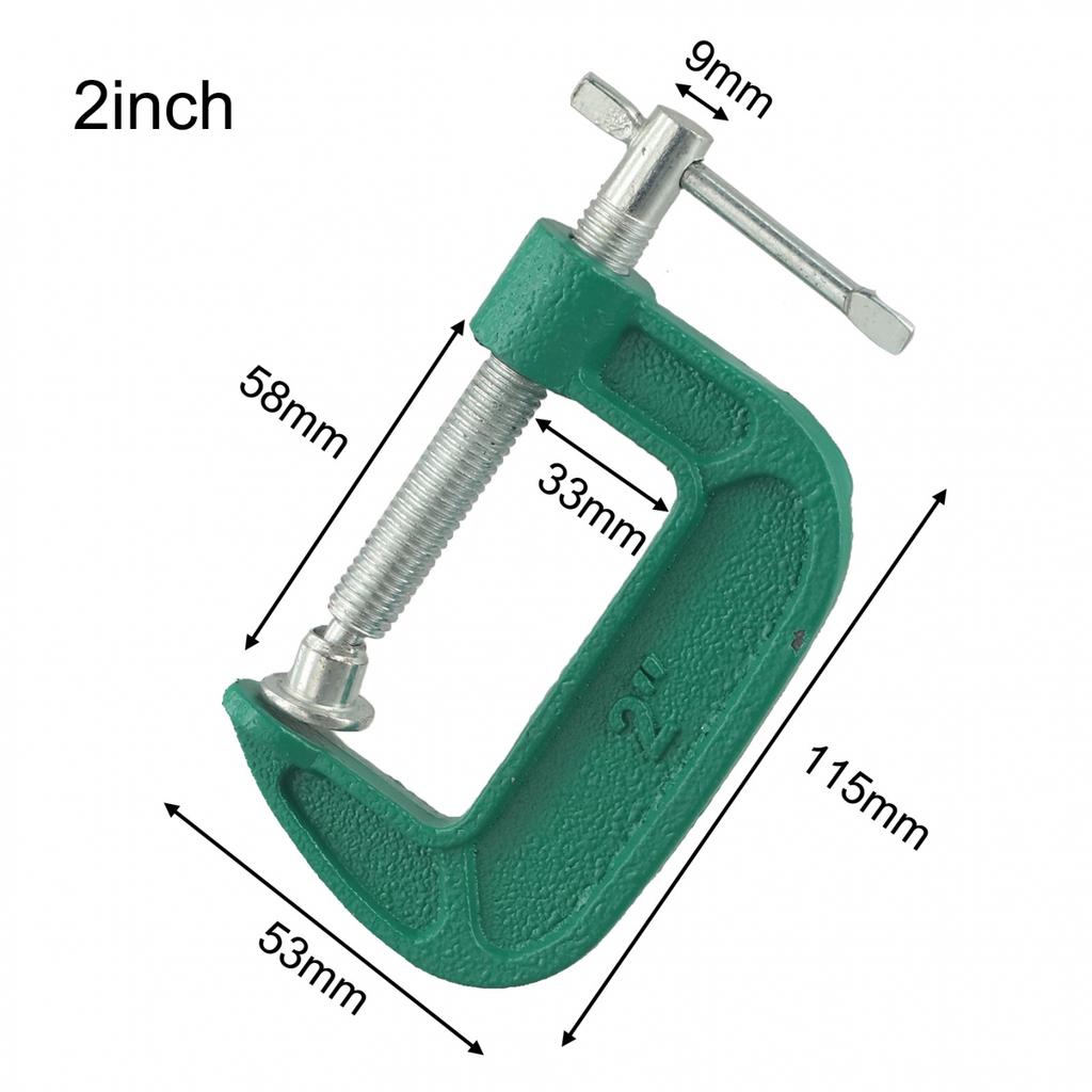 G-type Clamp Heavy Duty Clamp Woodworking Clamp Evenly Distributed Threads
