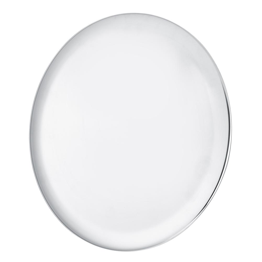 Tavă Rotundă din Oțel Inoxidabil 28cm Suport pentru Depozitare Fructe Gustări Farfurie Ceai Tavă de Servire Rotundă Mare