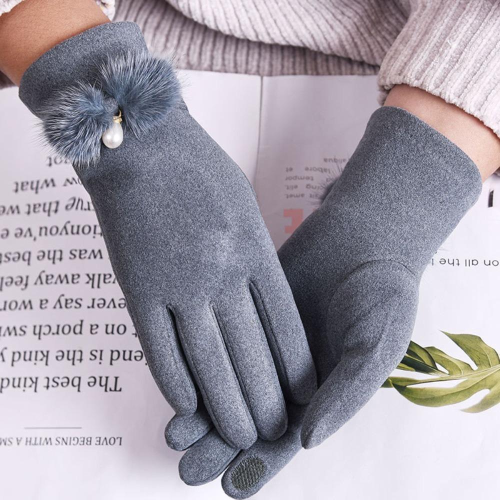 New Touchable Screen Winter Gloves Warm Full Finger Driving Mittens Skiing Gloves Unisex