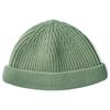 Basic Quench Short Roll Watch Knit Stretch Islamic Hat for Men and Women Numeral Beanie, Washable, (JP, Sizes, 57.0 Cm, 59.0 Cm, GREEN)