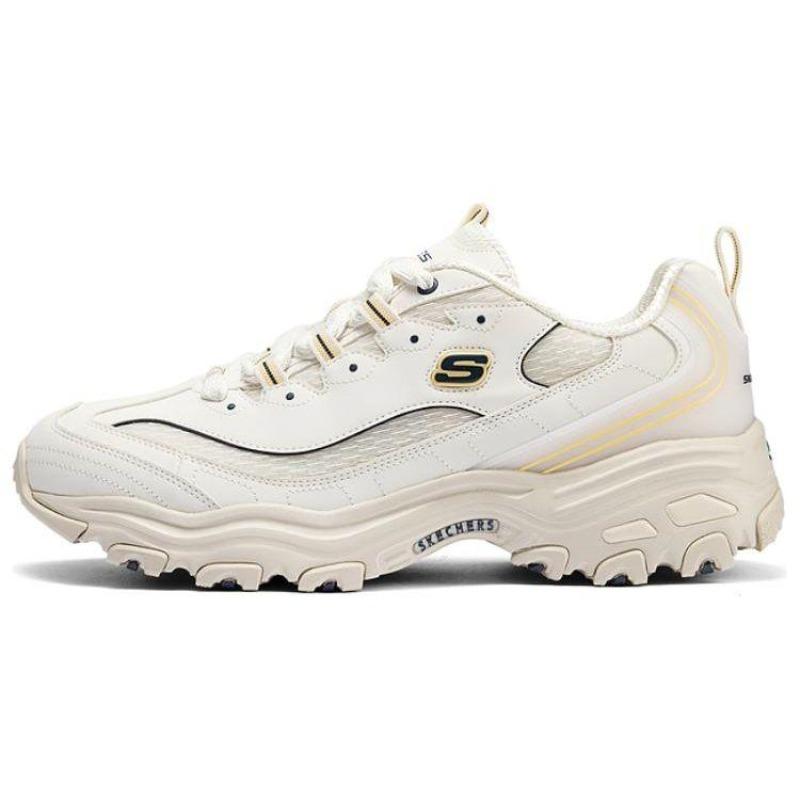 Skechers Men Beige Low Top Casual Shoes Mesh Synthetic Leather Comfortable Versatile 894295-WMLT 41