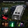 Portable Multi-function LED Flashlight Rechargeable Mini Size Power Bank Waterproof with Magnet Buzzer Torch Emergency Use
