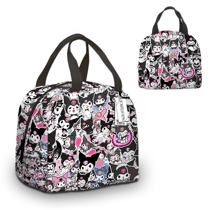 

Sanrio Kuromi Insulated Lunch Bag for Kids - Picnic/Bento Bag