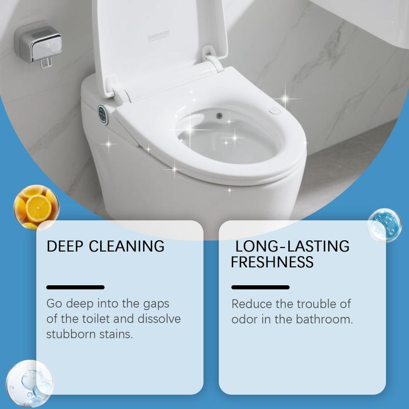 Toilet Bowl Cleaner Tablets Stain and Odor Removal Ultimate Daily Bathroom Cleaning Tablets