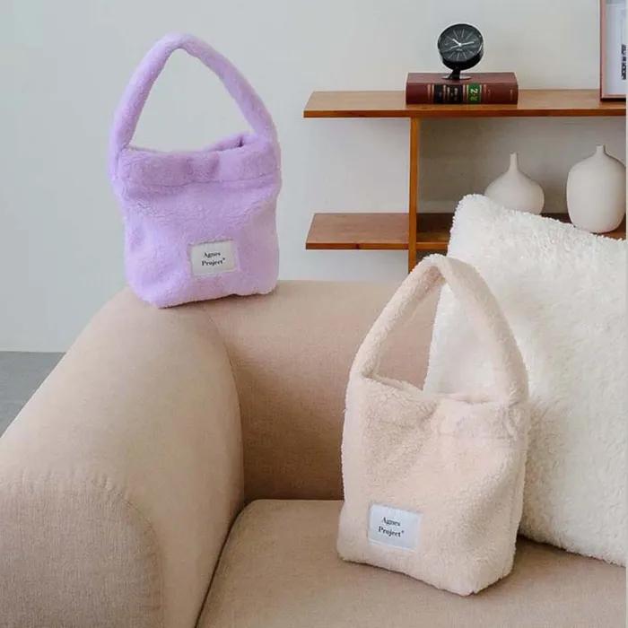 [Agnes Project] Peanut Tote Bag_OatBear