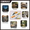 CEERAYZ Scissors 185mm Multipurpose Heavy Duty 420 Japanese Stainless Steel Industrial Scissors Scissors Metalworking Pruning Gardening Pruning with