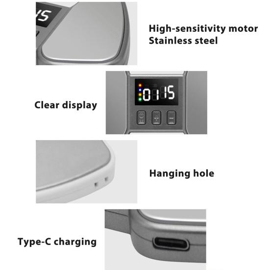 Electric Finger Massager for Numbness Relief Hand Acupoint Therapy with Pulse Stimulation Portable Pain Relief Device