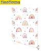Cartoon Wallpaper Cute  Rainbow Self Adhesive Wallpaper Removable Peel and Stick Contact Paper  for Nursery Kids Room Decor
