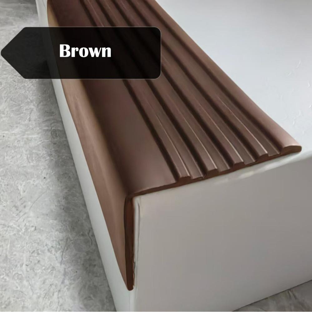 100cm Stair Safety Strip Non-Slip Decorative Strip Stair Edge Protector  Indoor Outdoor