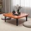 Ins Tatami Foldable Tea Table Rural Simple Dining Wooden Table Bedroom Bay Window Living Room Small Tea Table
