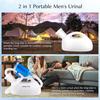 Portable Urinals for Men, OOCOME Men Urinal Bottle Spill Proof Reusable Male Pee Bottle Camping Toilet Thicken Men's Potty 2000 Ml 47.2" Long Tube