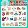 50 Books Reading Stickers New Products Computer Mobile Phone Tablet Computer Decoration Book Reading Graffiti Decoration