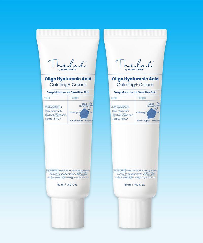 [The Lab x Tibet Dongsaeng] Oligo Hyaluronic Acid Calming+ Cream 50ml x 2