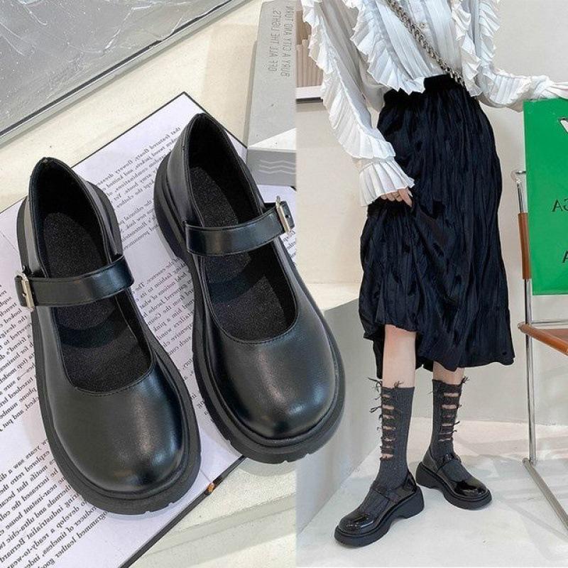 Lolita Cipők Japán Mary Jane Cipők Női Vintage Lányok Diákok JK Platform Cipők Cosplay Magassarkúk