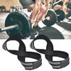 1 par Åttformade Tyngdlyftningsremmar Dödslyft Handledsrem för Pull-ups Räckhävningar Styrkelyft Gym Fitness Kroppsbyggnadsutrustning(M )