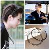 Men's and Women's Versatile Steel Wire Headband: Trendy, Invisible, and Perfect for Sports, Slicked Back Hair, or Organizing Stray Hair.