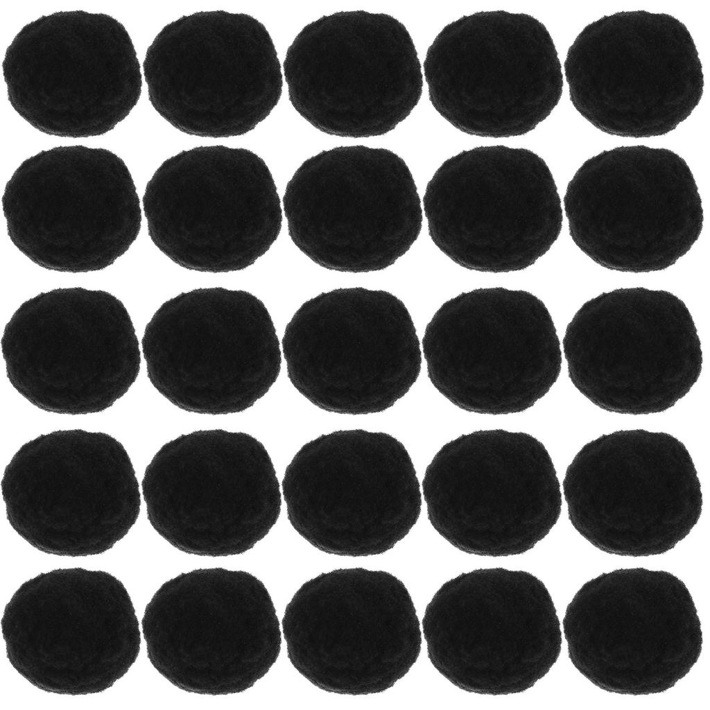 50 Stück Kleidung Pompons DIY Bastelverzierungen für Hüte Taschen Pullover Projekte Scrapbooking Dekoration Nähen