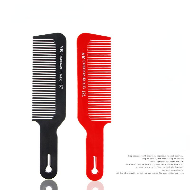 Barbershop Oil Head Clipper Comb Wide Tooth Flat Top Comb Heat Resistant Hairdresser Hair Styling Tool Hairdressing Haircut Comb