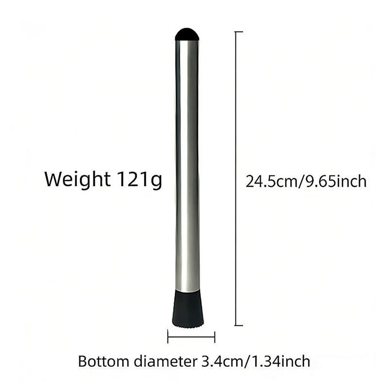 Ice Hammer Bar Muddler Durable Fruit Crusher Mixer for Cocktail Making Mojito Bartender Essentials 25CM
