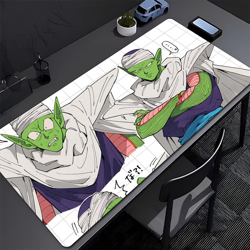 Dragon Ball Piccolo Mouse Pad big Computer Office Game Table Mats Anti-slip Gaming Keyboard coaster Long Desk Pads game Mousepad