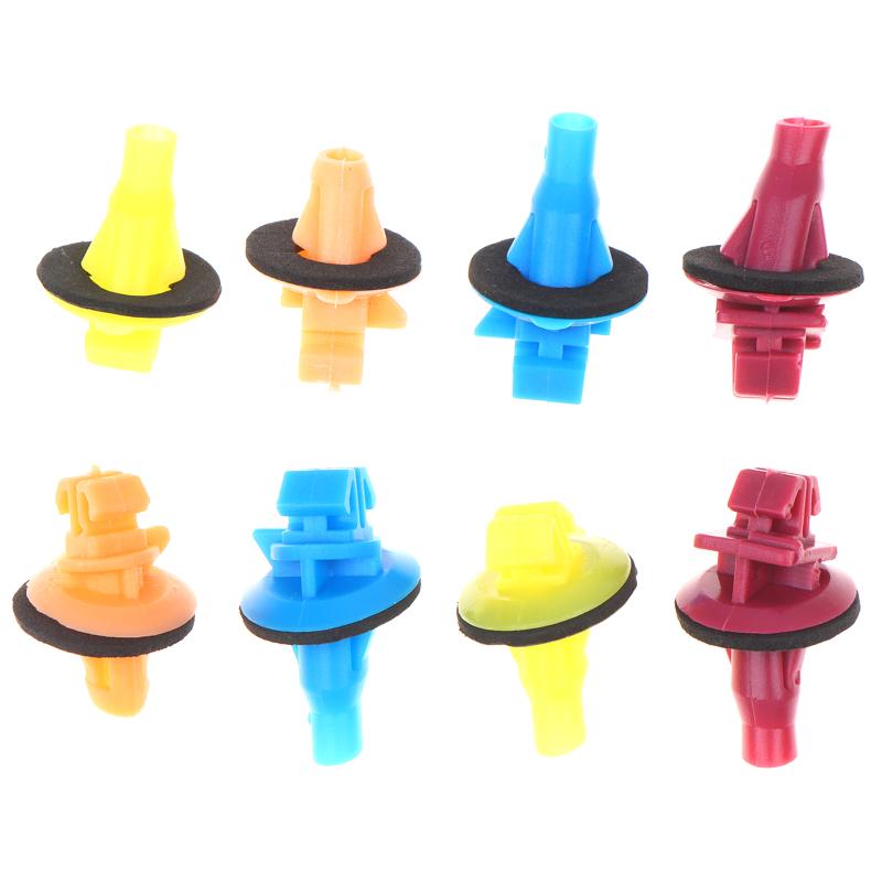 28PCS Weather Resistant Bumper Door Panel Trim Flare Clips for Prado 120 OE 7549260020 7539460030 Car Parts
