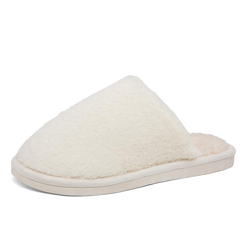 

Модные мужские шлепанцы зимние домашние повседневные туфли на платформе удобные сохраняют тепло износостойкие нескользящие универсальные модные 44-45 бежевый