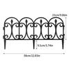 Landscape Wire Garden Fence Rustproof Decorative Folding Border Outdoor Metal Edge for Patio Pathway Protection Flexible Design