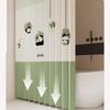 Pleated Folding Door Curtain for Closet Door Curtains for Doorways Closet Curtains Accordion Door Curtain for Doorways