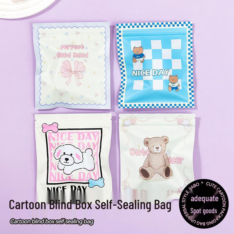 Surprise Gift Bag: Cartoon Creative Stationery & Doll Toy Blind Box for Girls