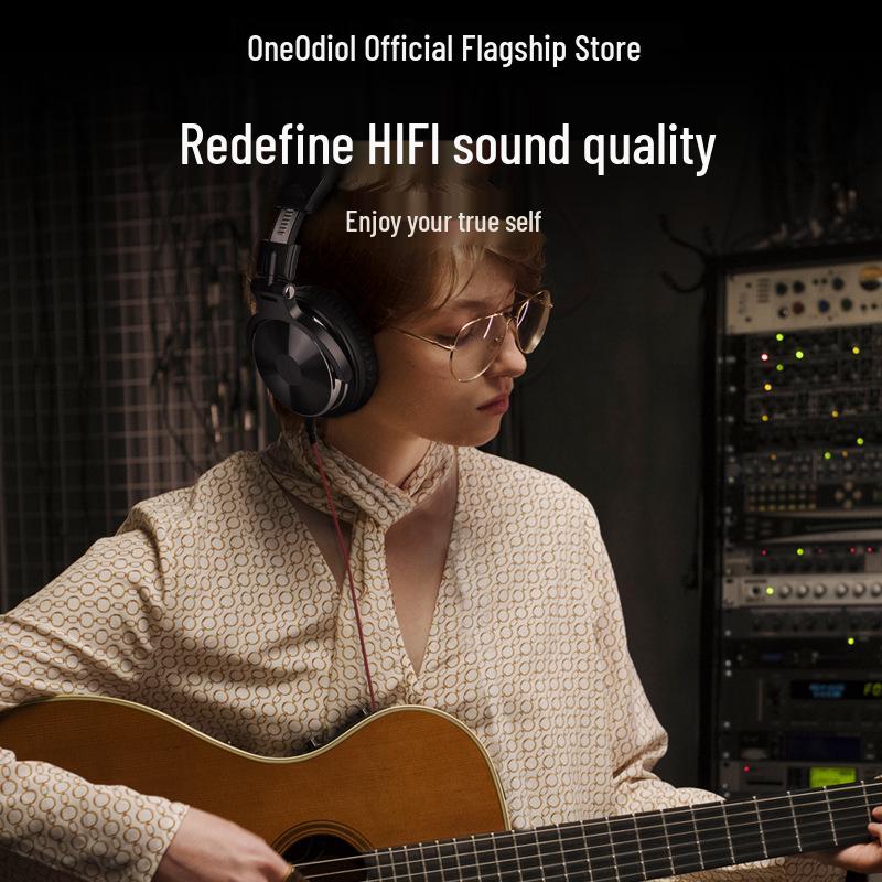 OneOdio Pro10 DJ Headphones: Hi-Fi Sound, Head-Mounted, Perfect for Music Monitoring, Electric Piano, and Sound Card Use.