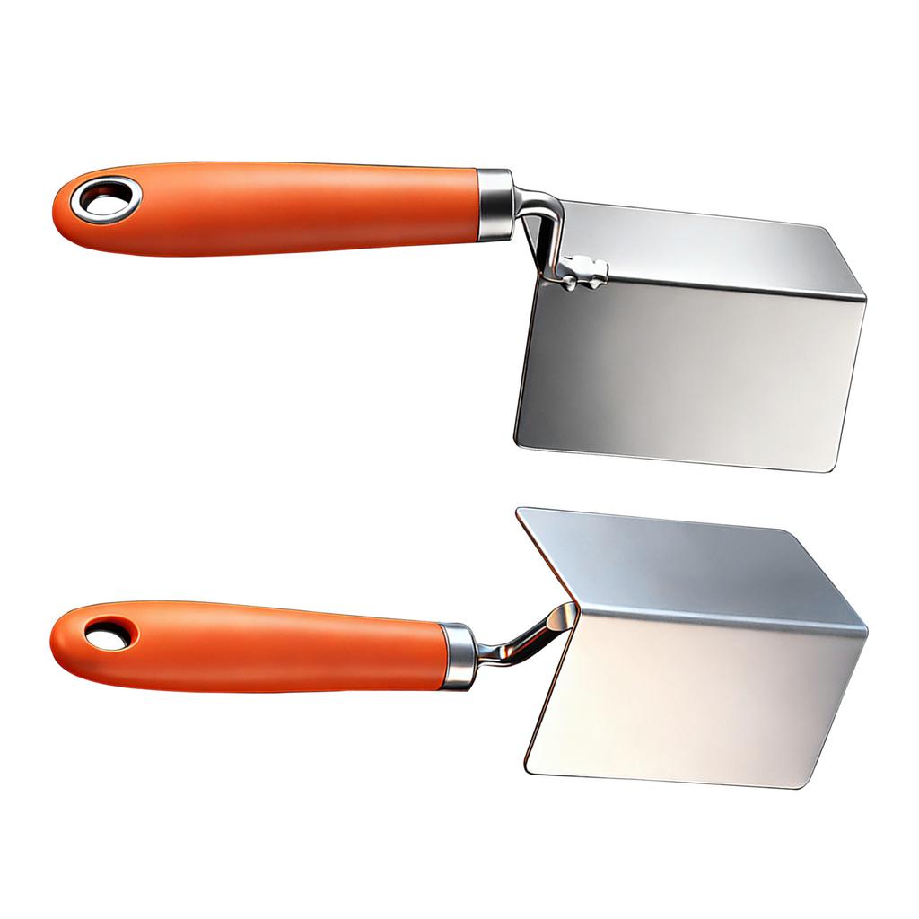 Precise Angle Steel 90°External/Internal Corner Trowel Featuring Rust Resistance for Professional Drywall Projects