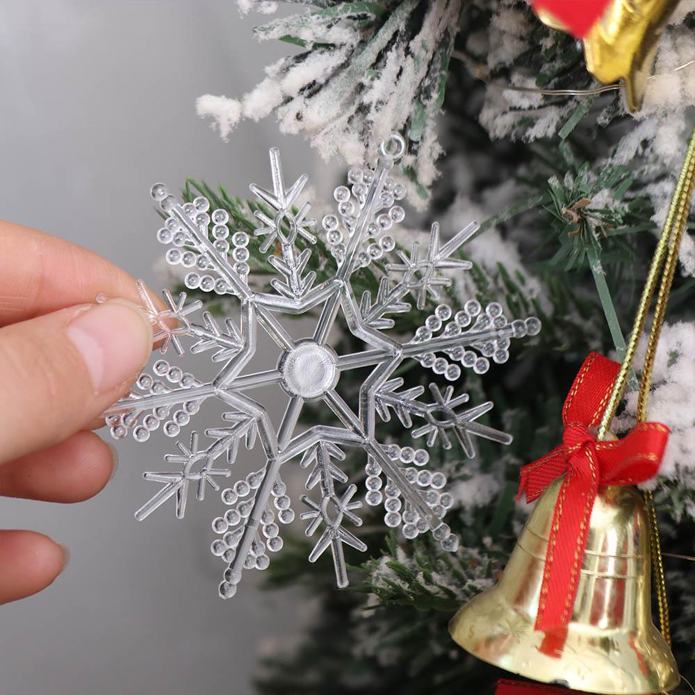 24pcs Acrylic Christmas Tree Hanging Ornament DIY Christmas Tree Decoration  wedding