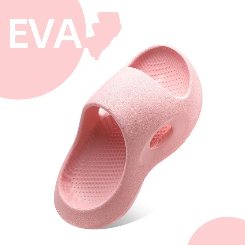 Children s Non-Slip, Durable Slippers; Summer Boys  Indoor Slippers; Girls  Cute EVA Flip-Flops 35-36 розовый