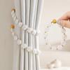 2 PCS Beautifully Shell Curtain Tieback Elegant Curtain Straps Rose Curtains Tie Rope  Home