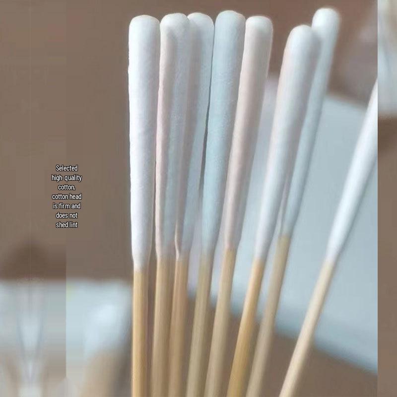 Special-purpose cotton swabs for lotion, skincare, serums, nutrients, and spot removal; available in thin and thick versions; ideal for beauty salons.