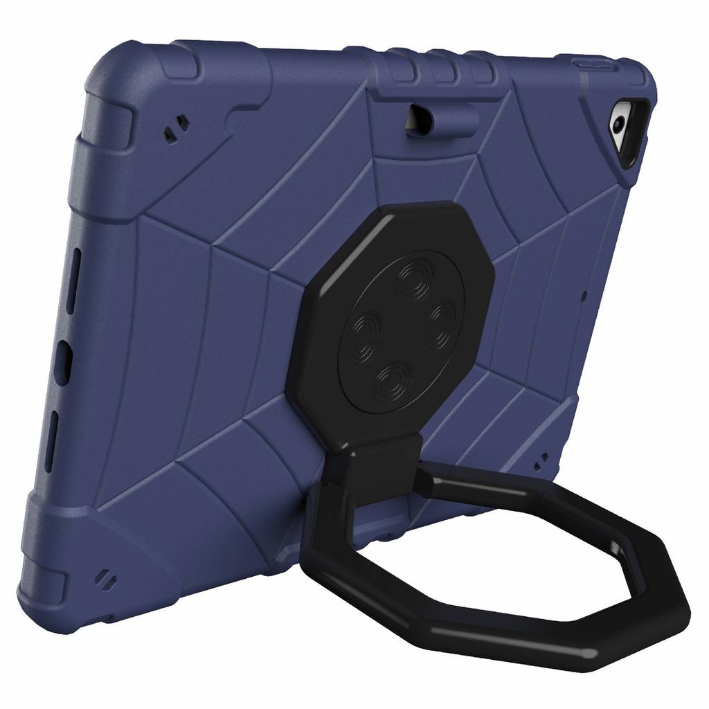 For iPad Air 2/iPad Pro 9.7 Inch (2016)/iPad 9.7-inch (2017)/(2018) Case Fidget PC+TPU Tablet Cover Spider Style
